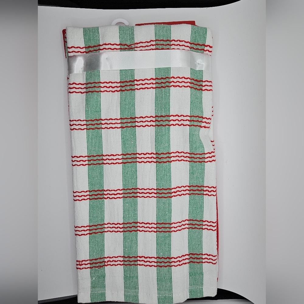 Xmas 2 Pack 16"x 26" Kitchen Towels NWT - Picture 2 of 4